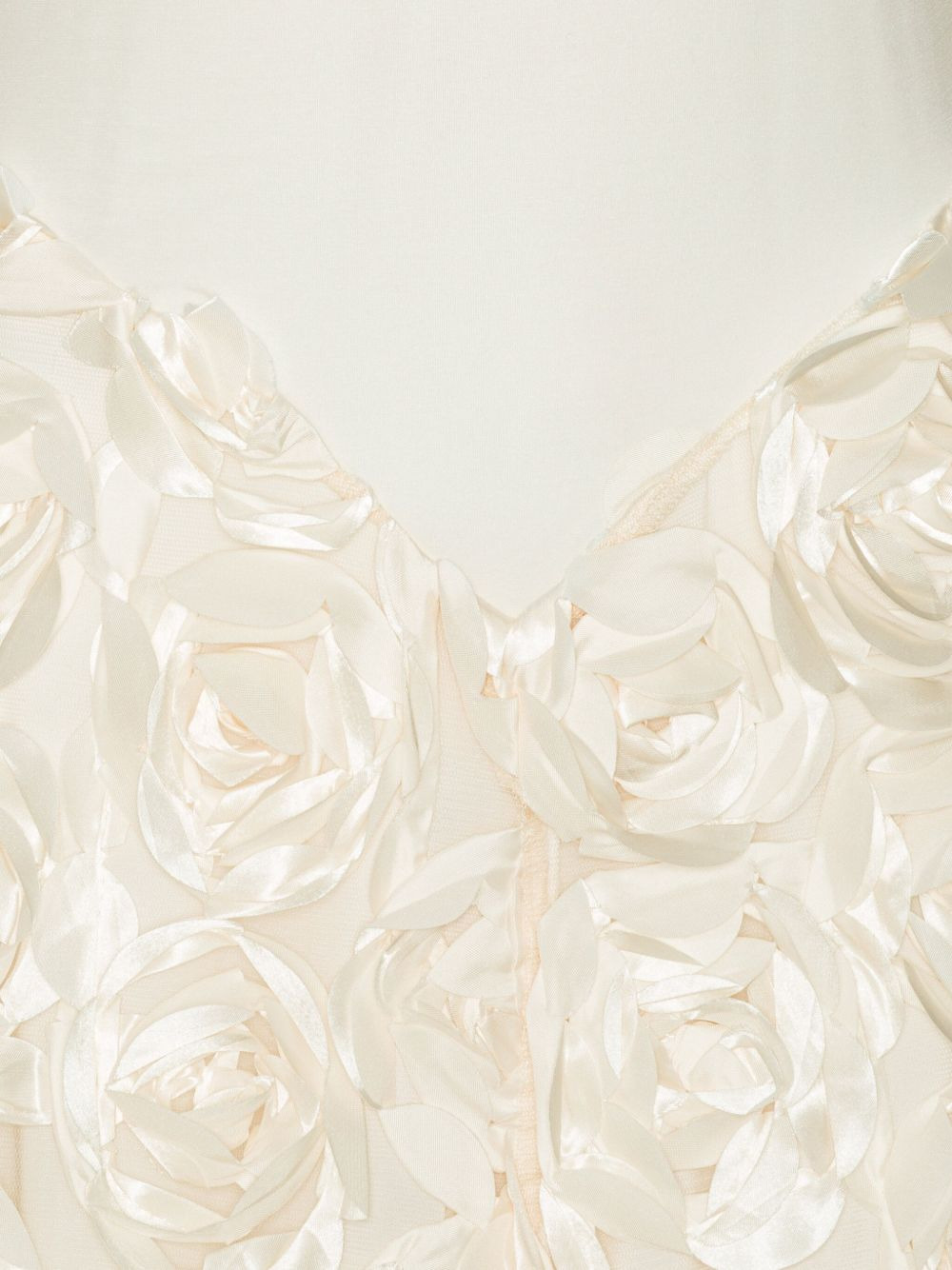 rose-embellished dress - 5
