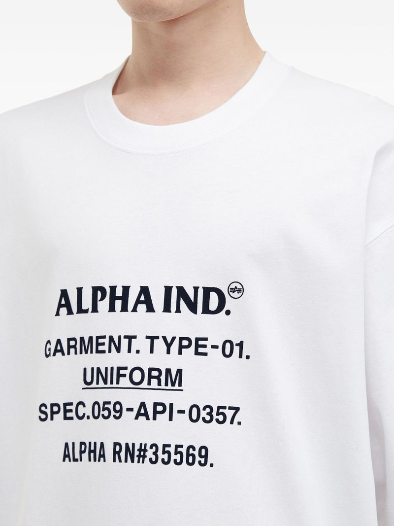 logo-print T-shirt 5