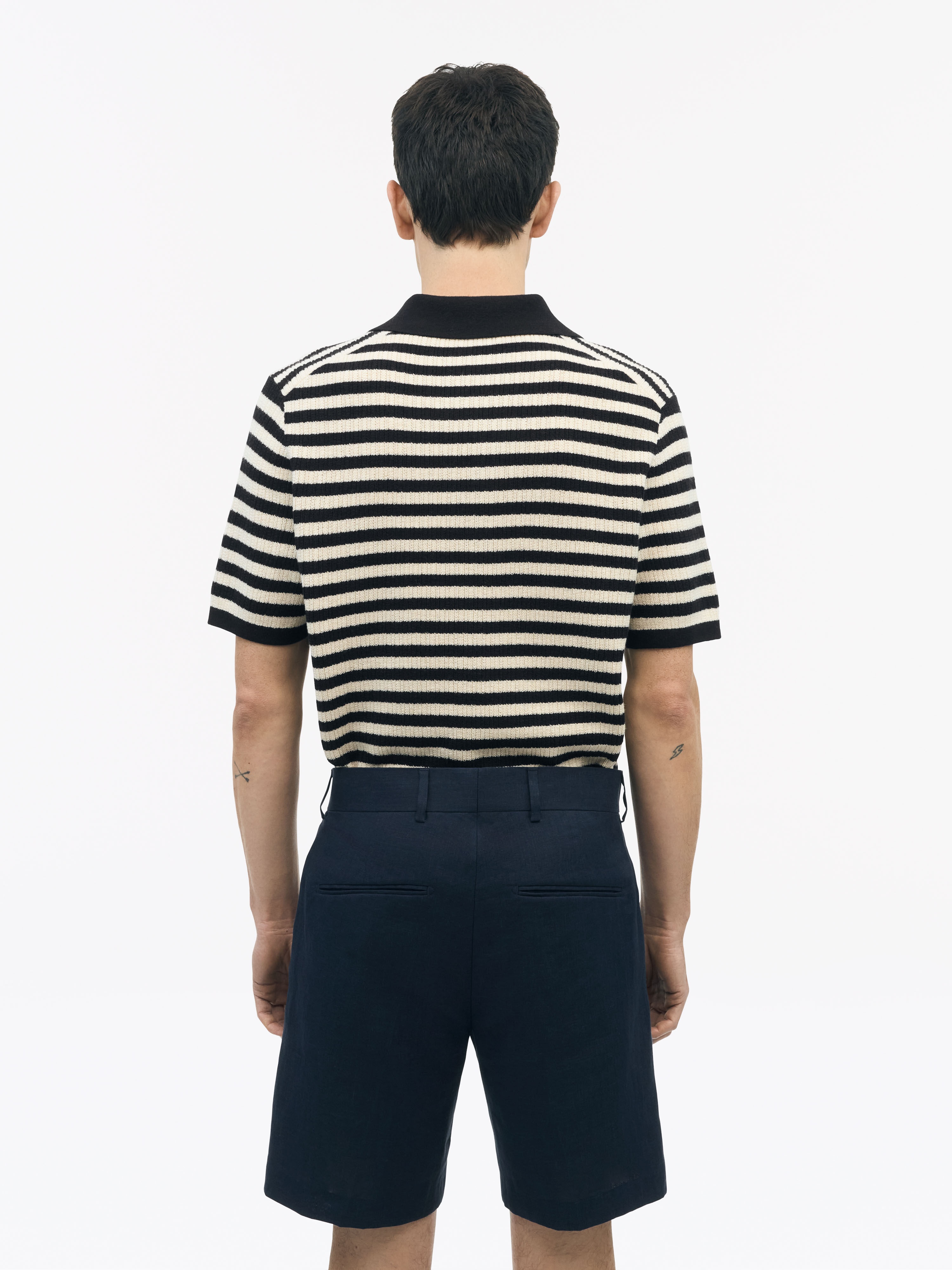 Thiago Tailored Linen Shorts - 4