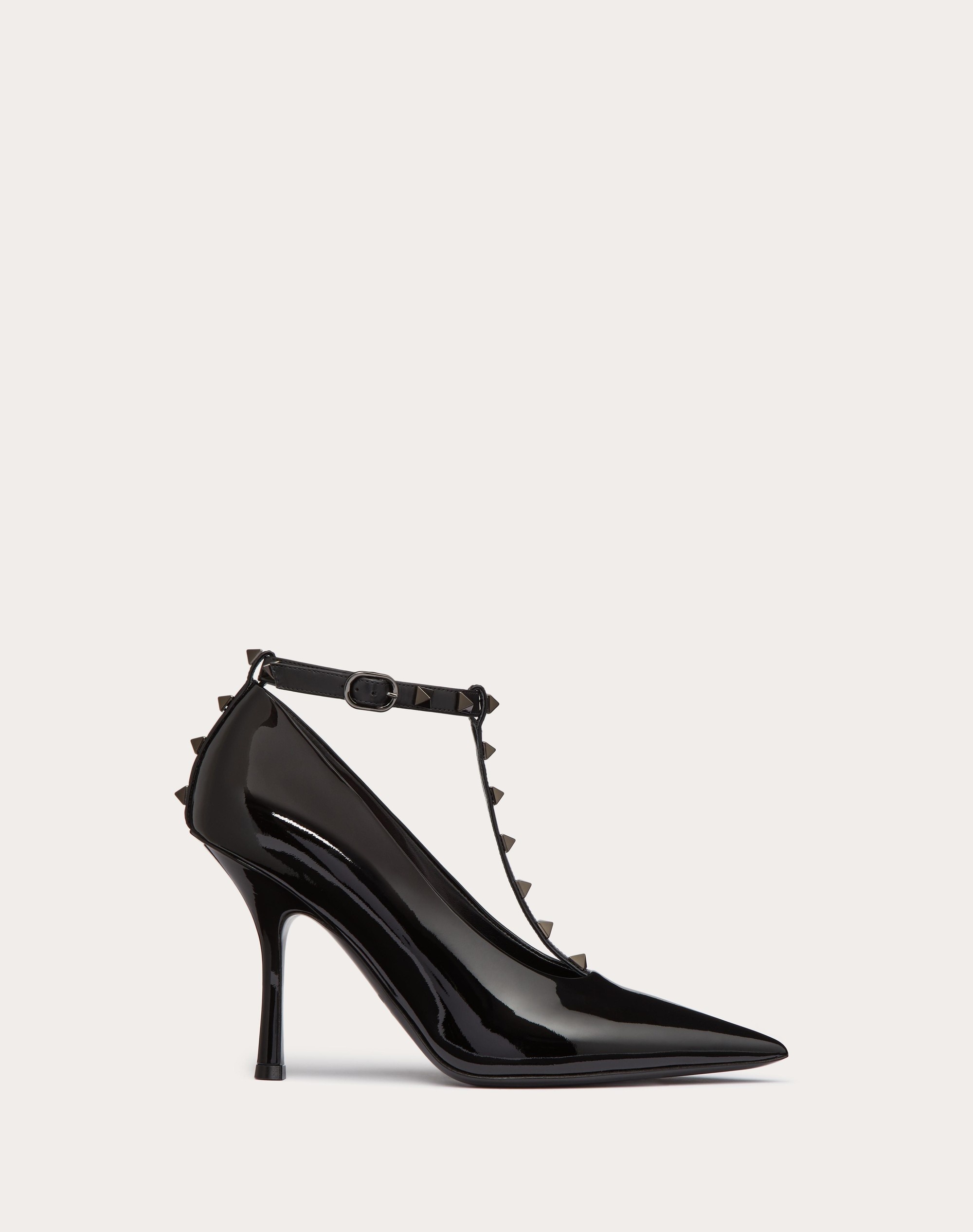 65mm Rockstud Patent Leather Pumps