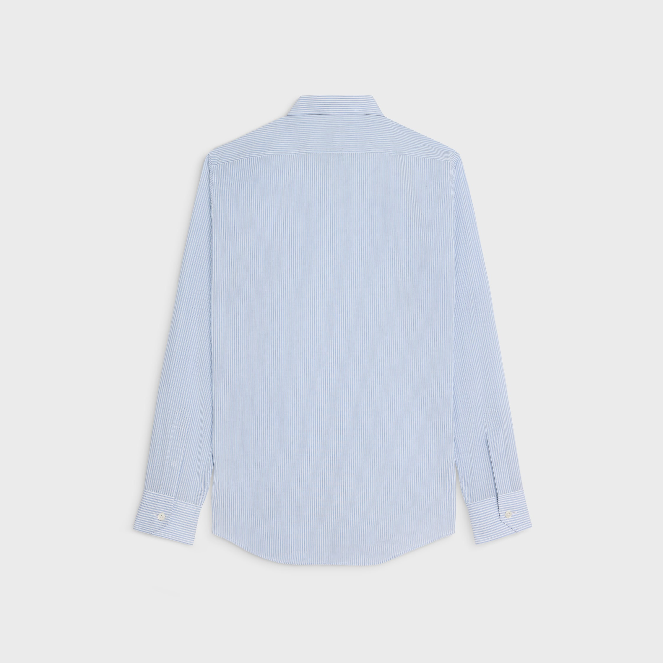 loose shirt in striped cotton - 2