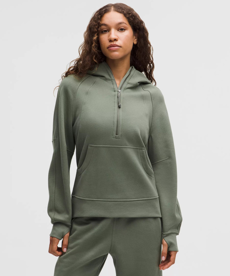 Scuba Oversized Half-Zip Hoodie *Long 1