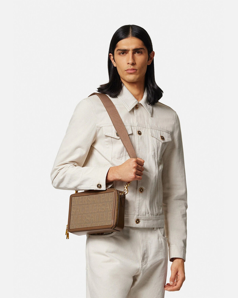 Versace Allover Messenger Bag 6