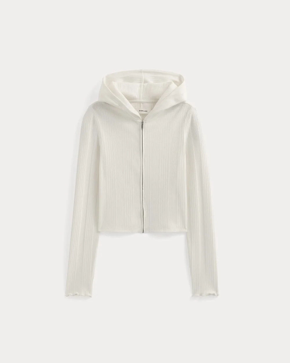 LOUNGE RIB HOODIE - 1