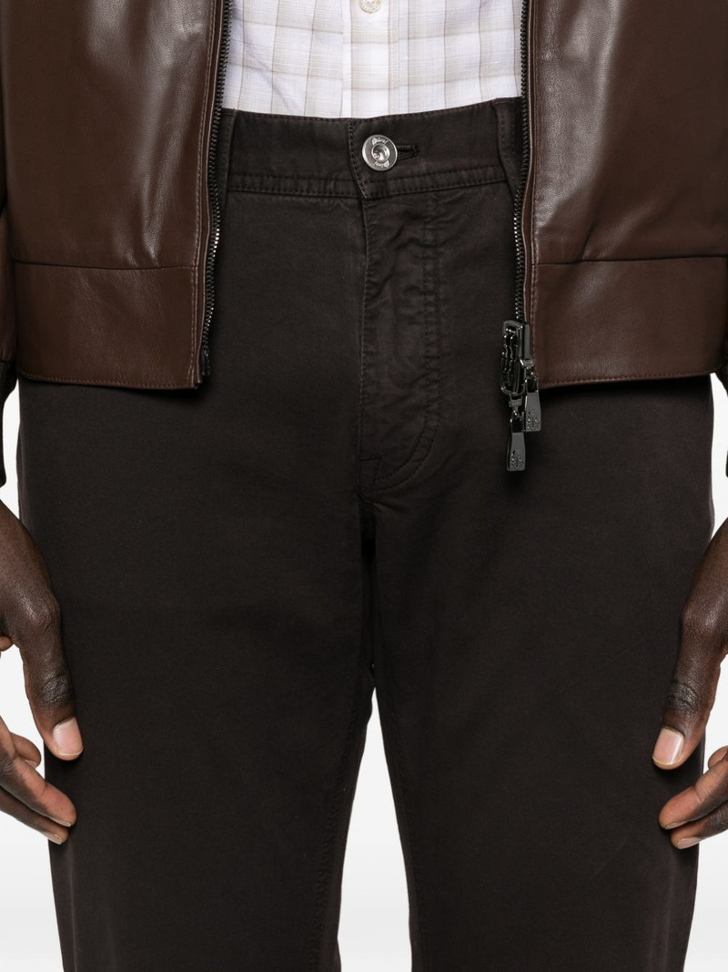 brown denim jeans 5