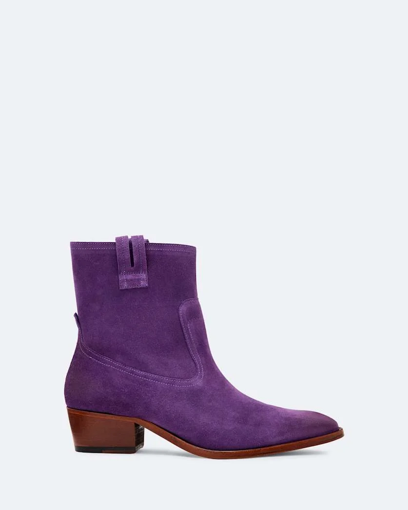 JURA SUEDE ZIP-UP DRESS BOOTS - 1