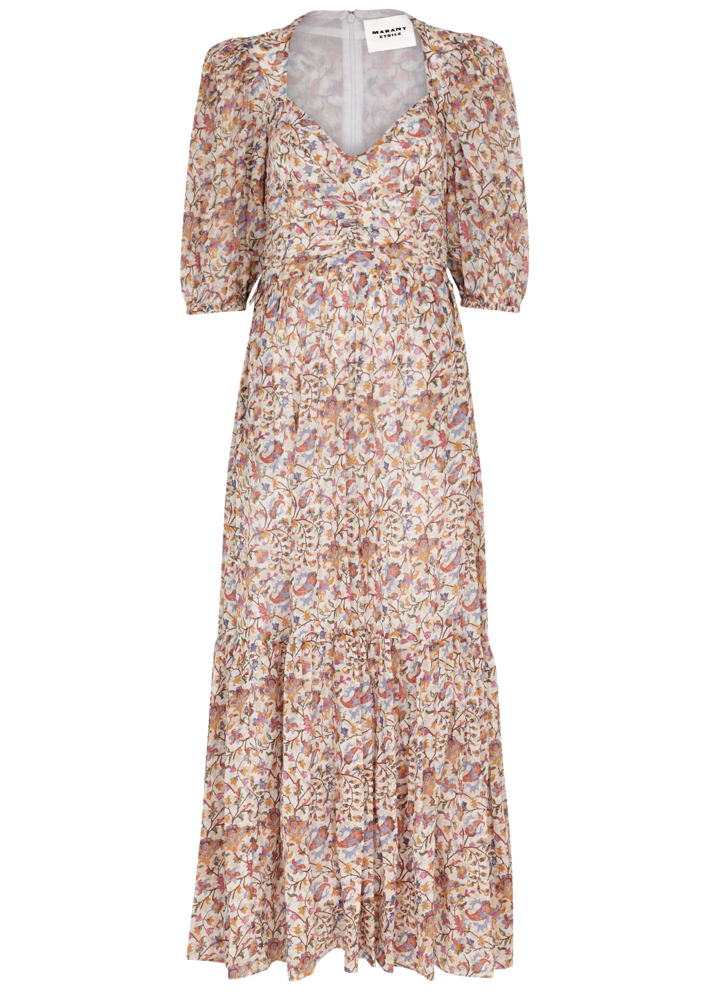 Isabel Marant Étoile Leoniza floral-print cotton maxi dress | REVERSIBLE