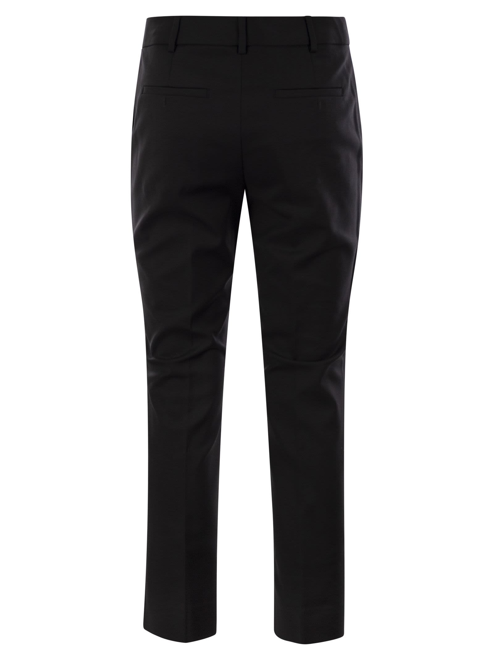 Sportmax Women Asiago - Cotton Mini Flare Trousers - 2