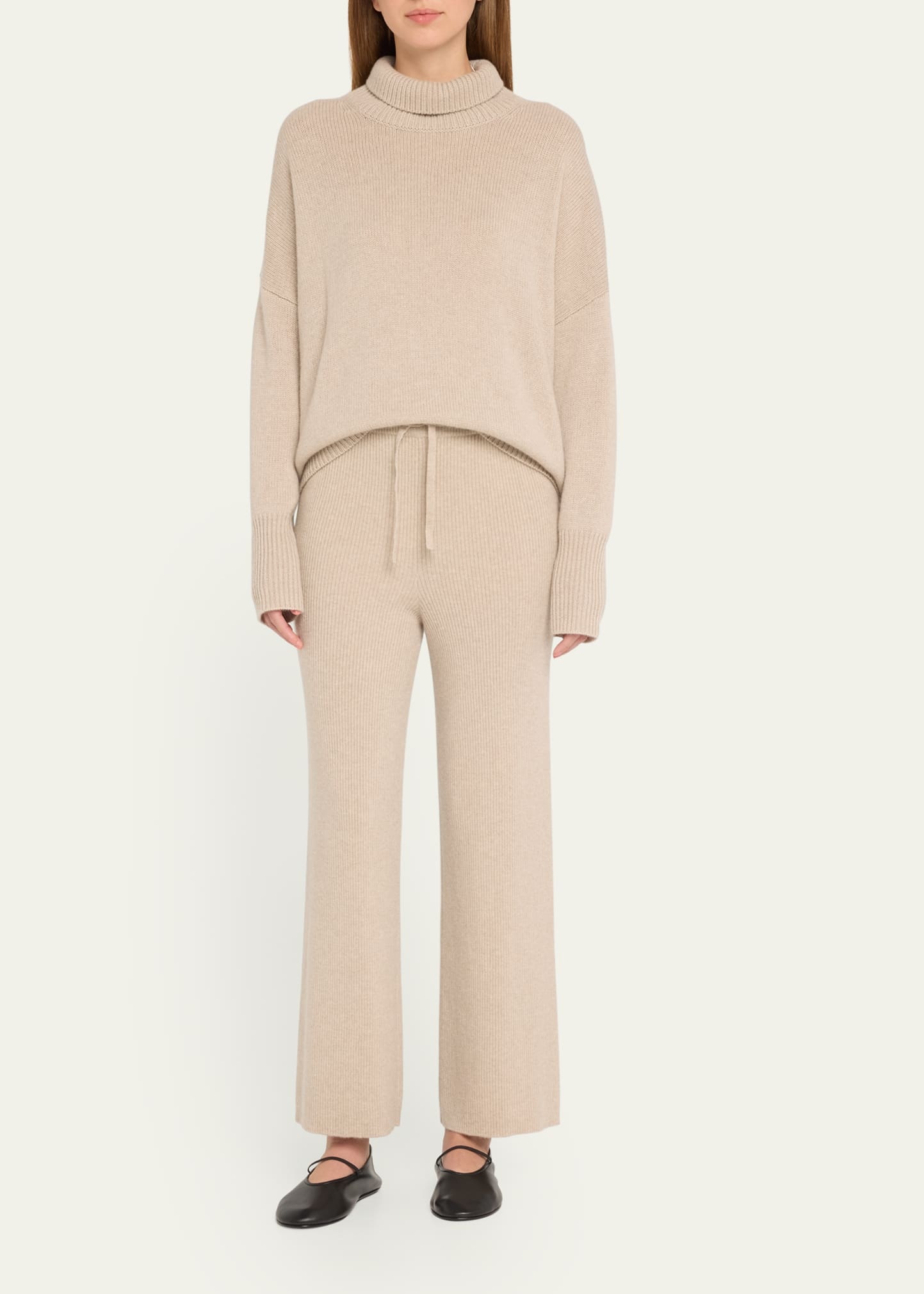 Heidi Cashmere Turtleneck Sweater - 2