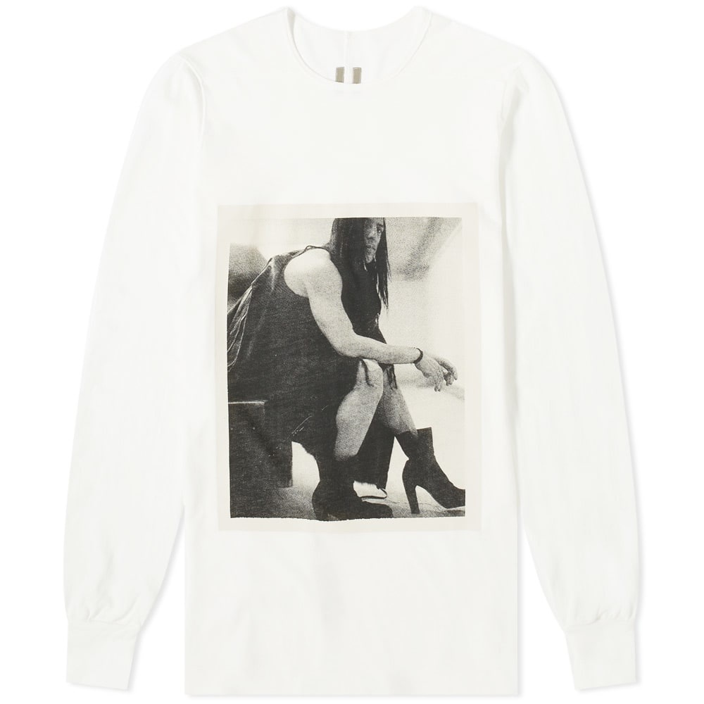 Rick Owens DRKSHDW Long Sleeve Rick Photo Tee - 1