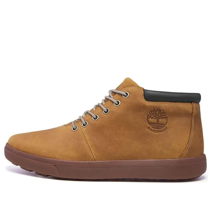 Timberland Ashwood Park Mid Waterproof Leather Chukka Boots 'Brown' A2DSCW - 1