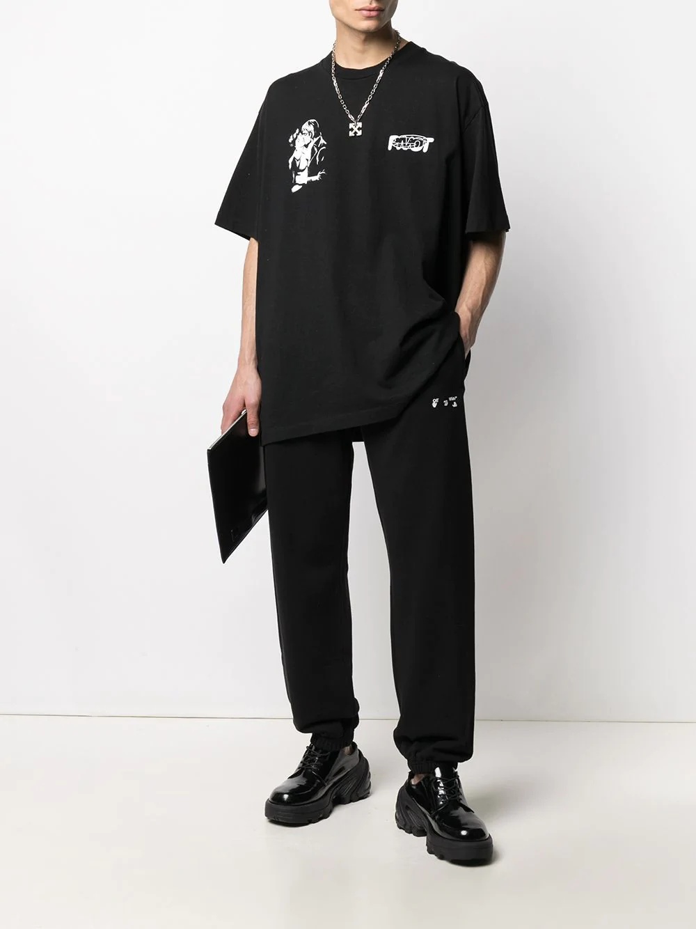 logo track pants - 2