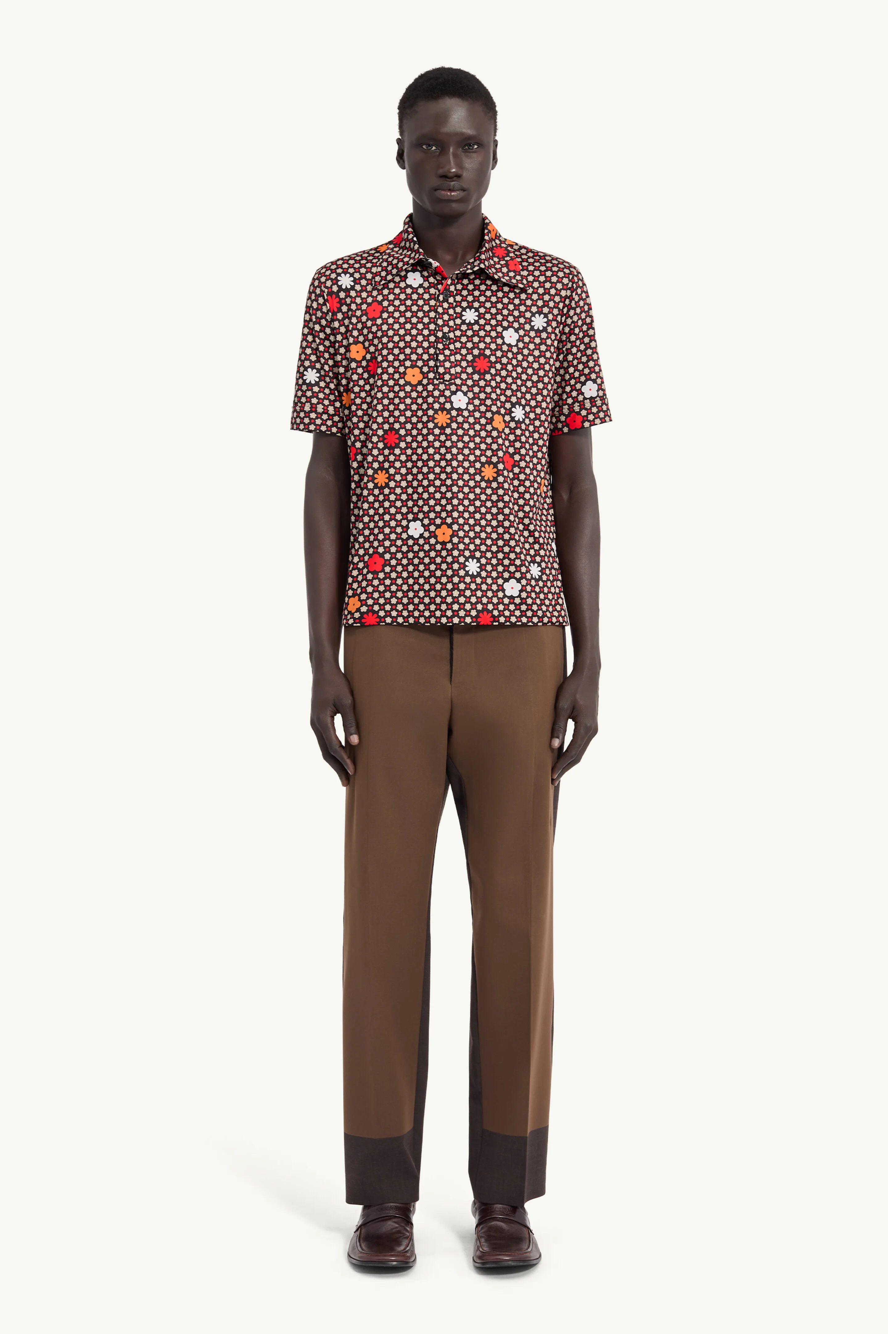 Printed Polo Shirt - 1