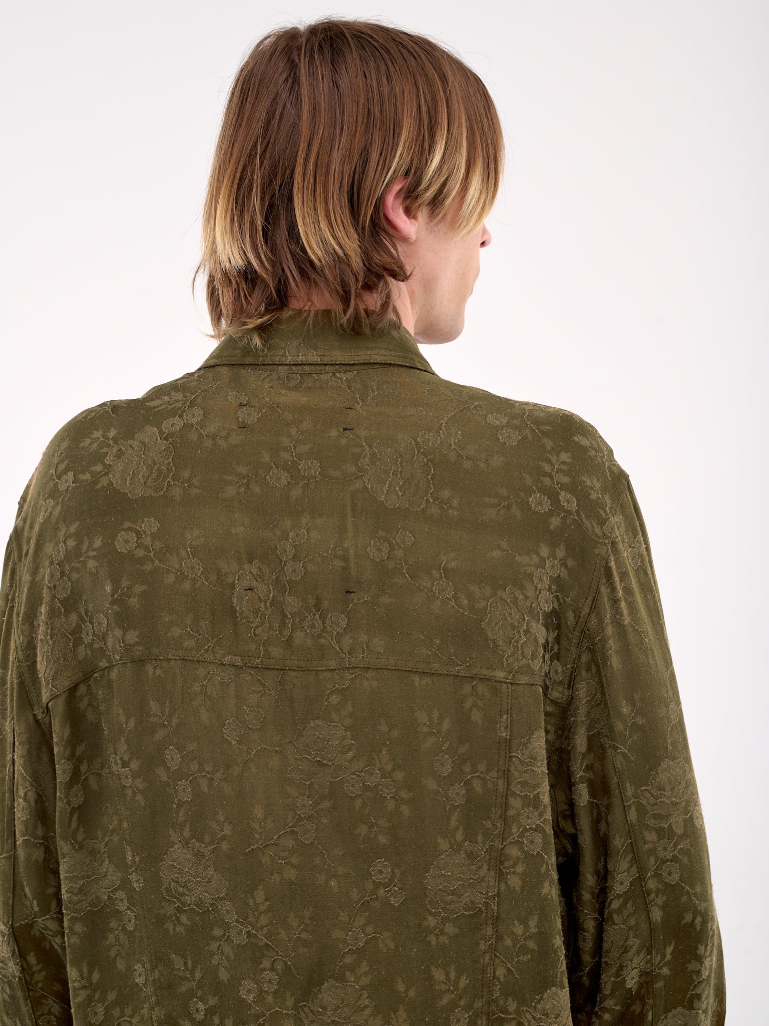 Antique Floral Work Jacket - 5