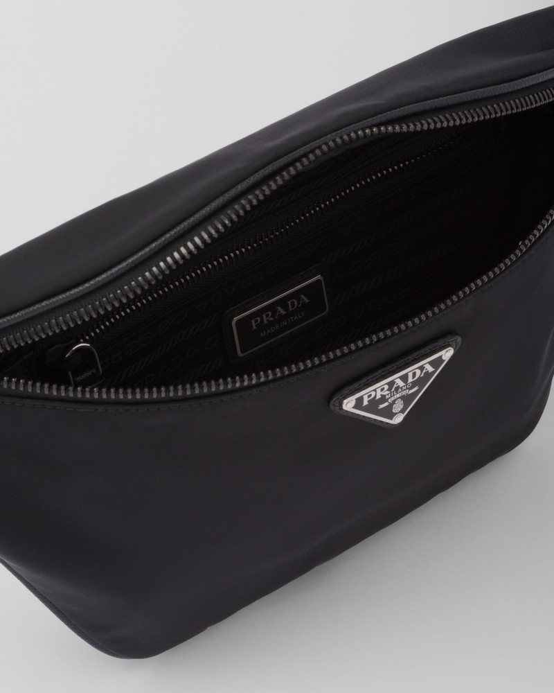 Re-Nylon and Saffiano leather belt bag 5