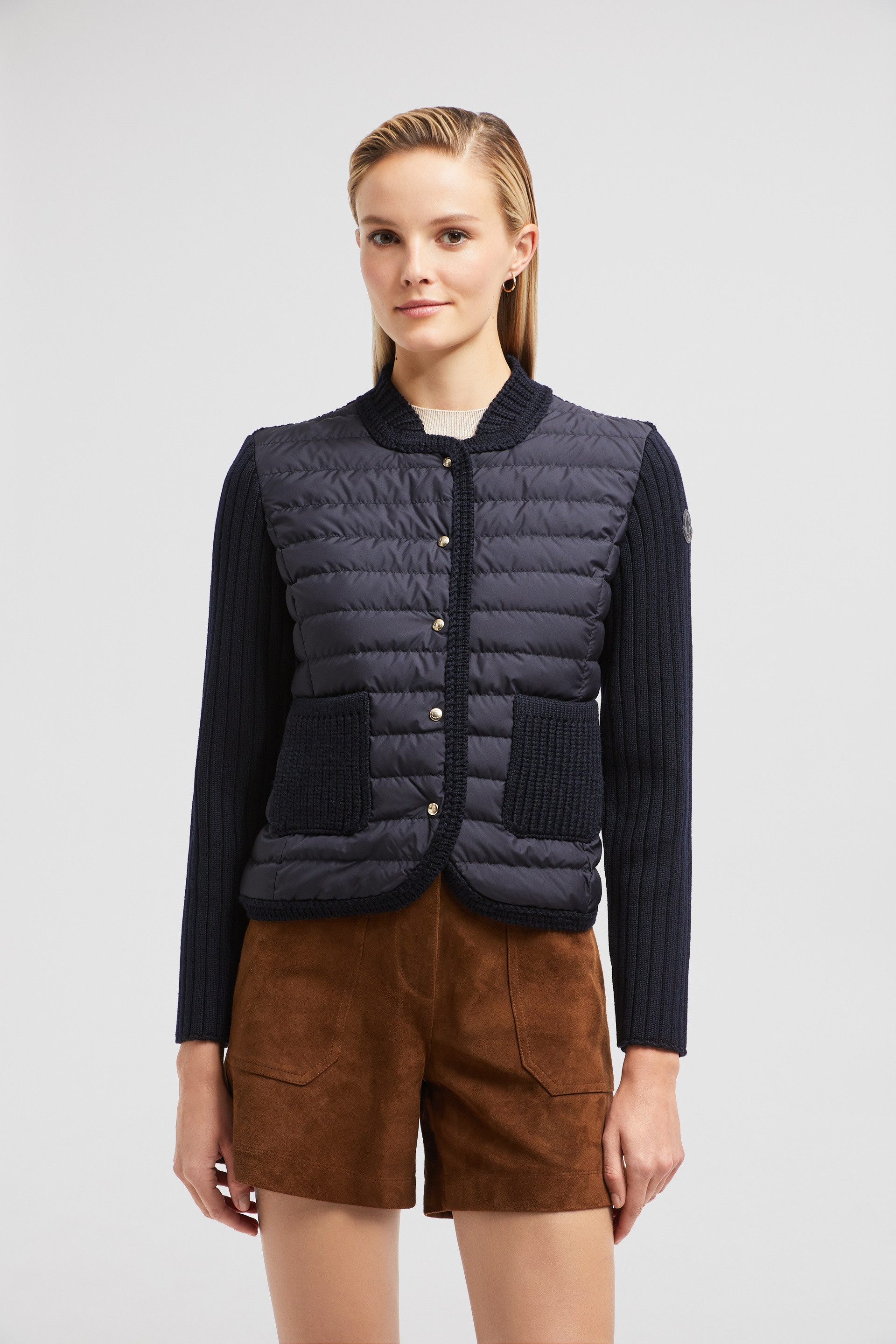 Padded Wool Cardigan - 3