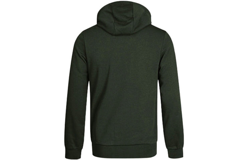 adidas adidas neo Multi-Color Printing logo Casual hooded Pullover Brown GM2329 outlook