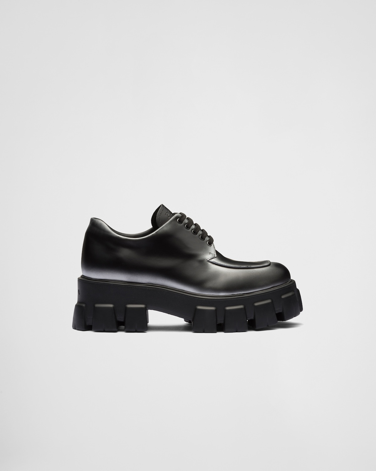 Monolith brushed leather lace-up shoes - 2