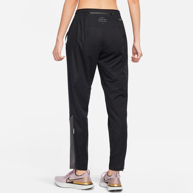 (WMNS) Nike Colorblock Lacing Waterproof Breathable Storage Simple Sports Pants/Trousers/Joggers DD6 - 6