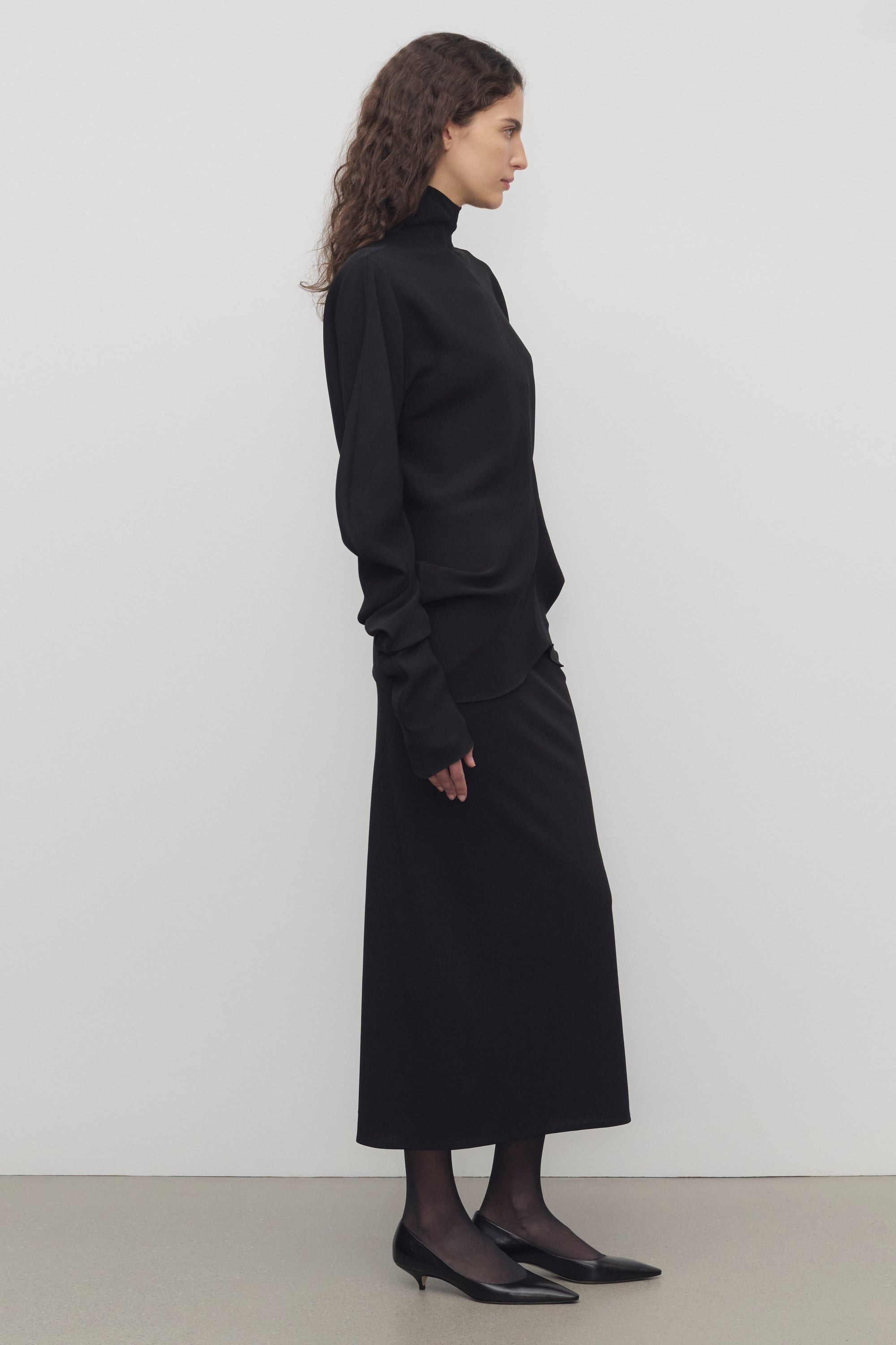Aurelina Skirt in Wool - 4