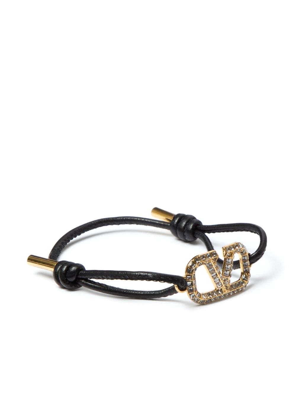 VLogo Signature leather bracelet - 3
