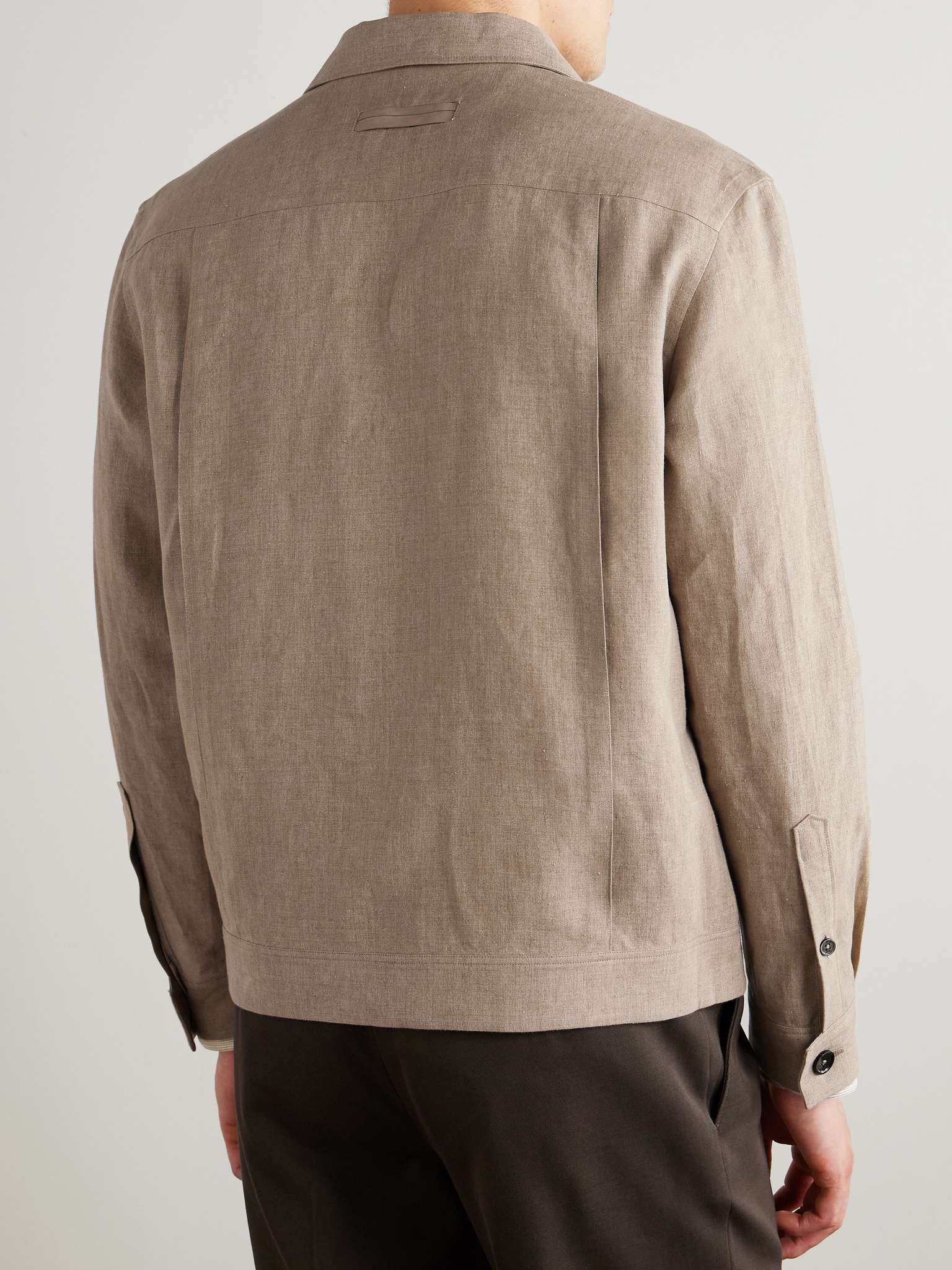 Linen Overshirt - 3