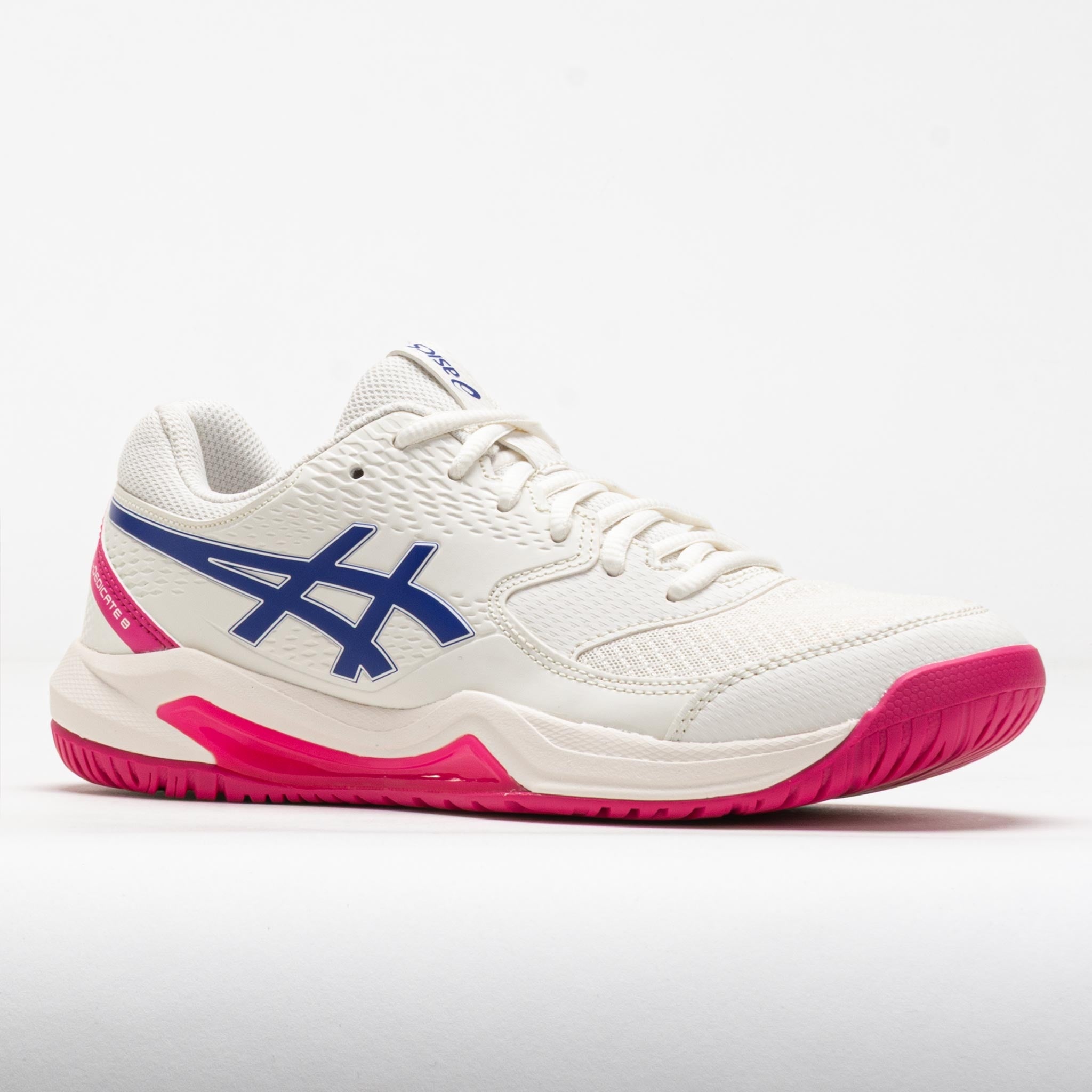 ASICS GEL-Dedicate 8 Women's Cream/Dark Cobalt - 5