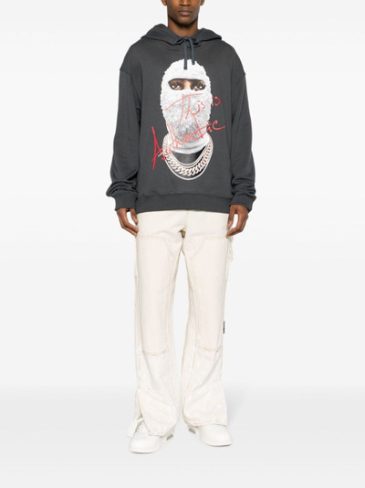 ih nom uh nit Mask Authentic graphic-print hoodie outlook
