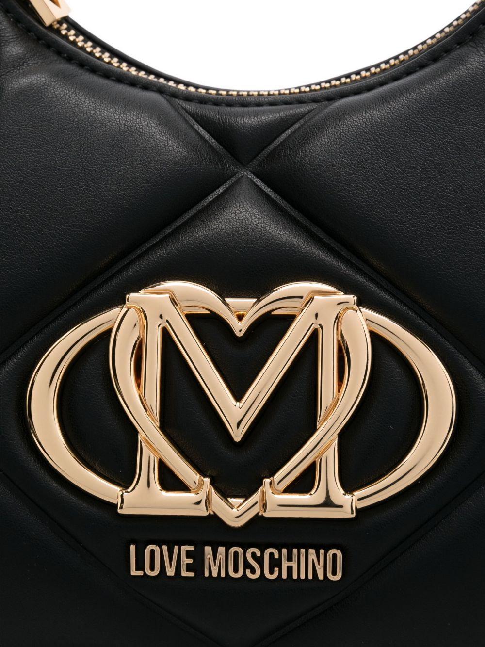 quilted logo-plaque shoulder bag - 4