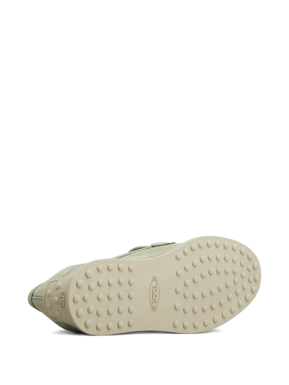 rafia-trimmed suede loafers - 4
