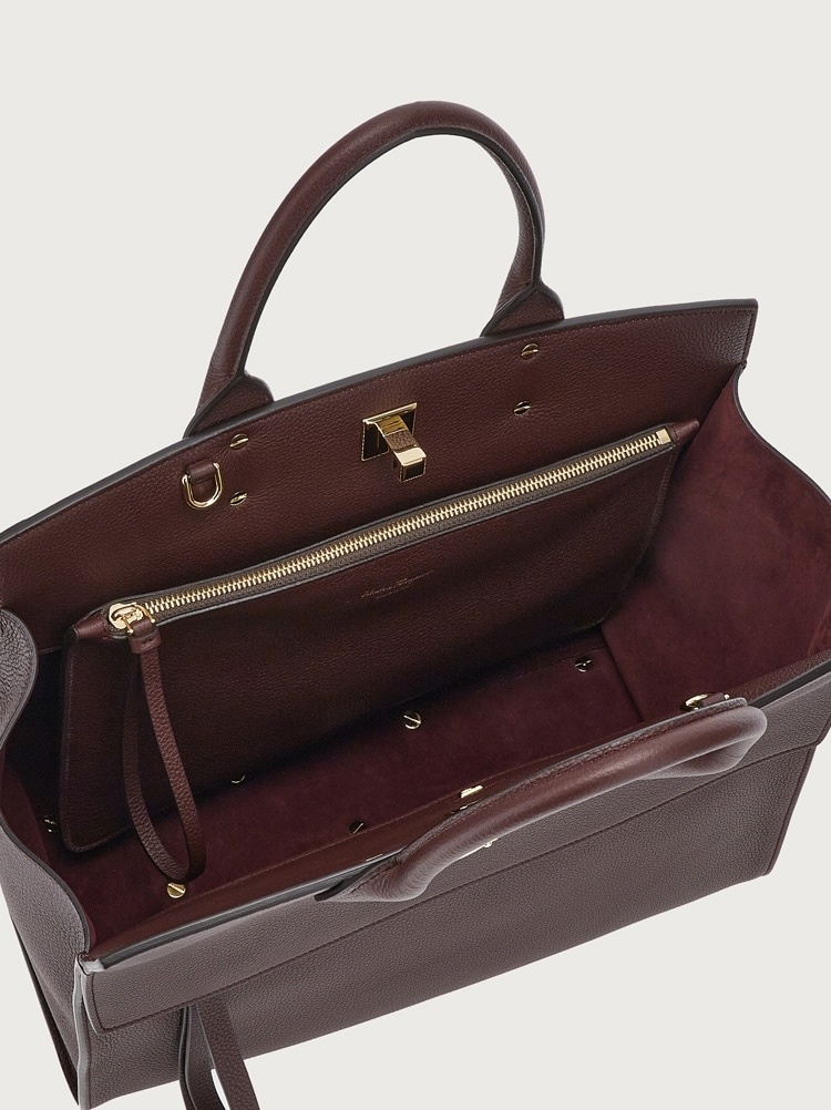 FERRAGAMO STUDIO SOFT BAG (L) - 6