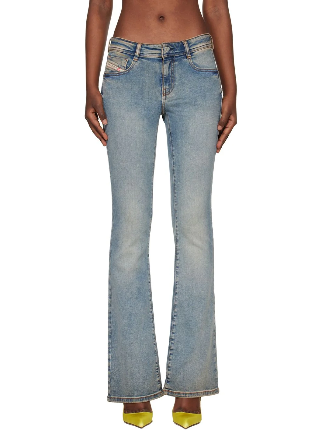 Blue 1969 D-Ebbey Bootcut Jeans - 1