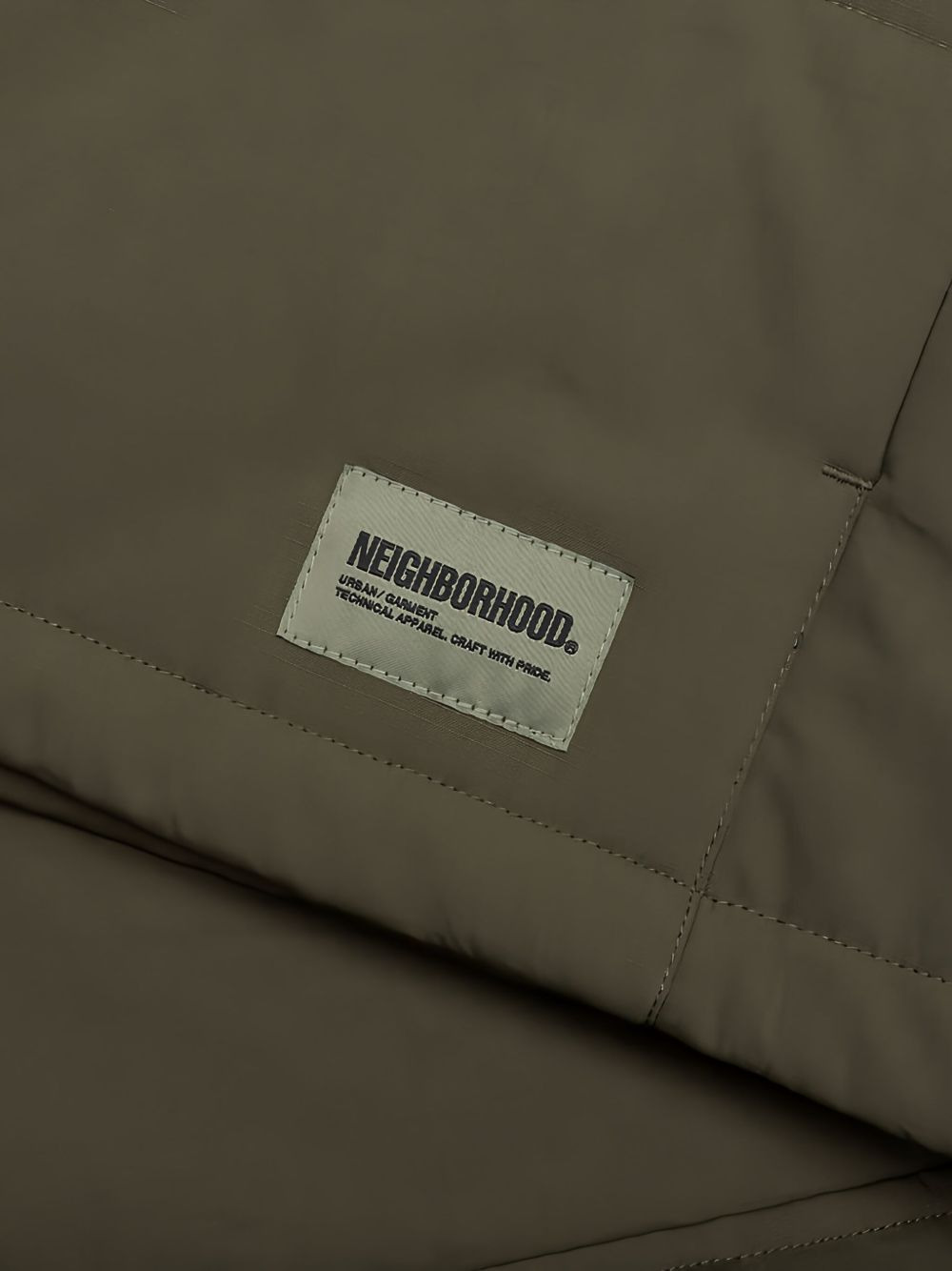 embroidered-logo shirt jacket - 5