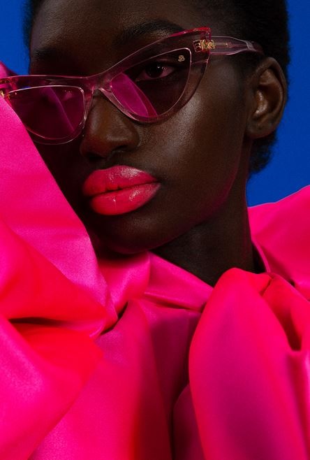 Balmain x Barbie - Pink acetate Jolie sunglasses - 1