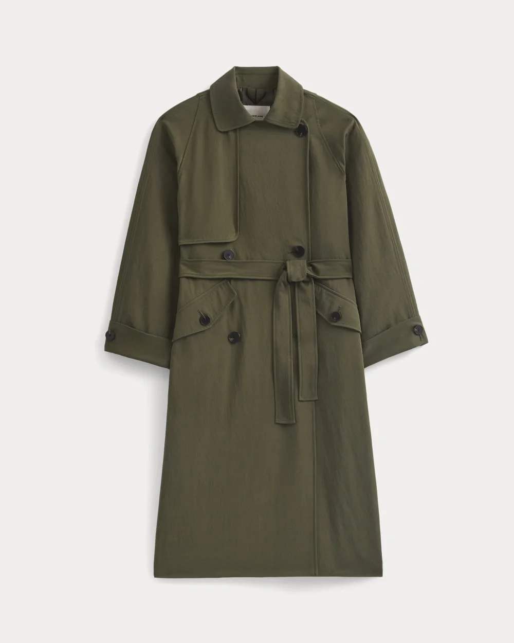 DRAPEY TWILL TRENCH - 1