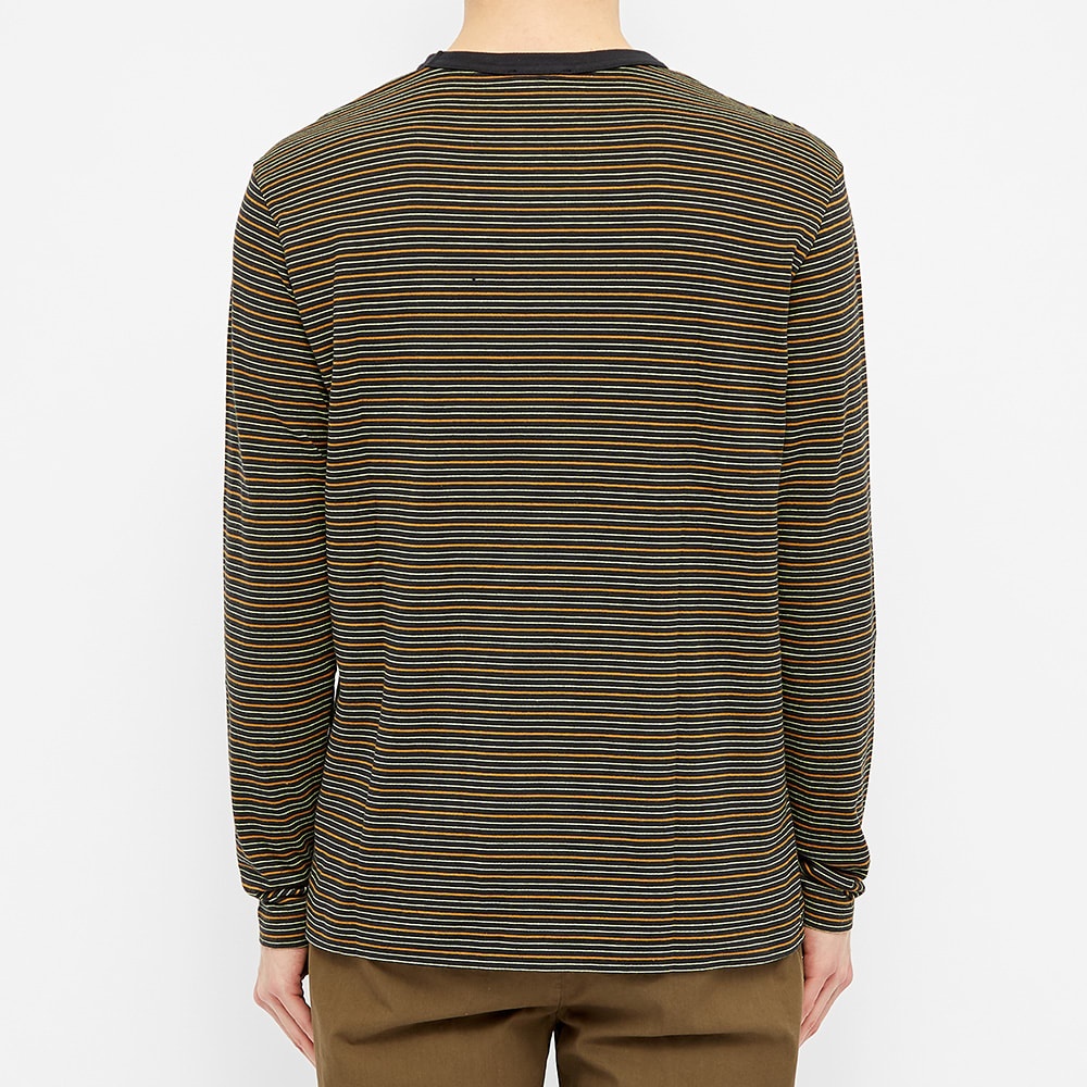 Wood Wood Long Sleeve Viggo Stripe Tee - 4