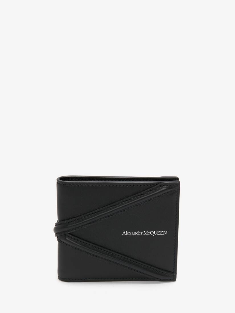 Men's The Harness Billfold Wallet in Black - 1