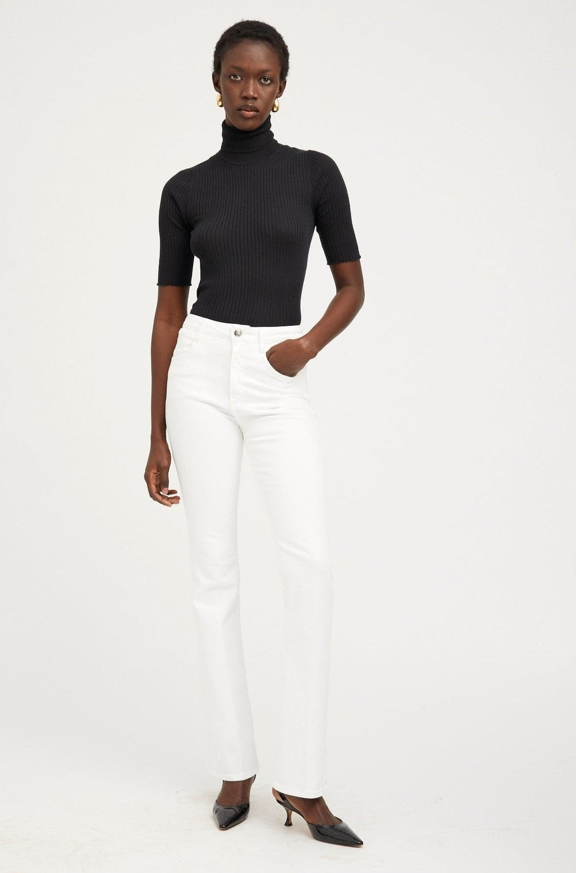 BILLIE MICRO FLARE DENIM - 5