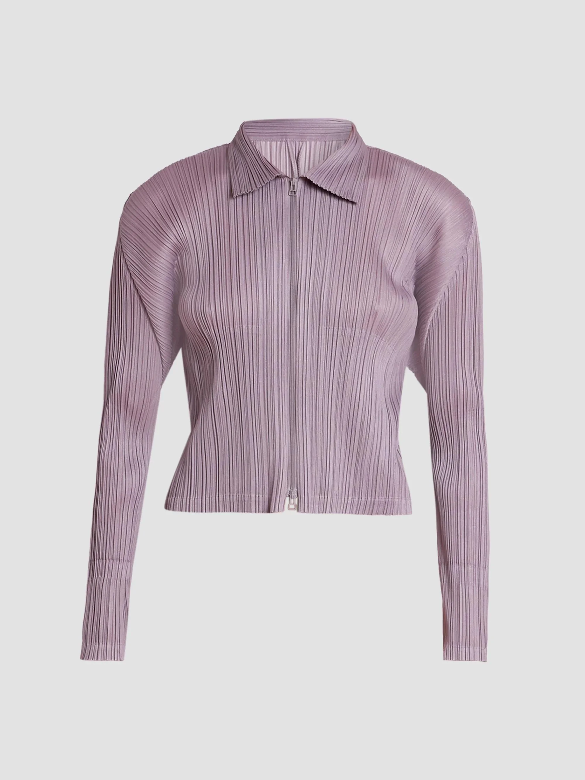 Women's Monthly Colors: August Blouson Jacket - Grayish Purple - 1