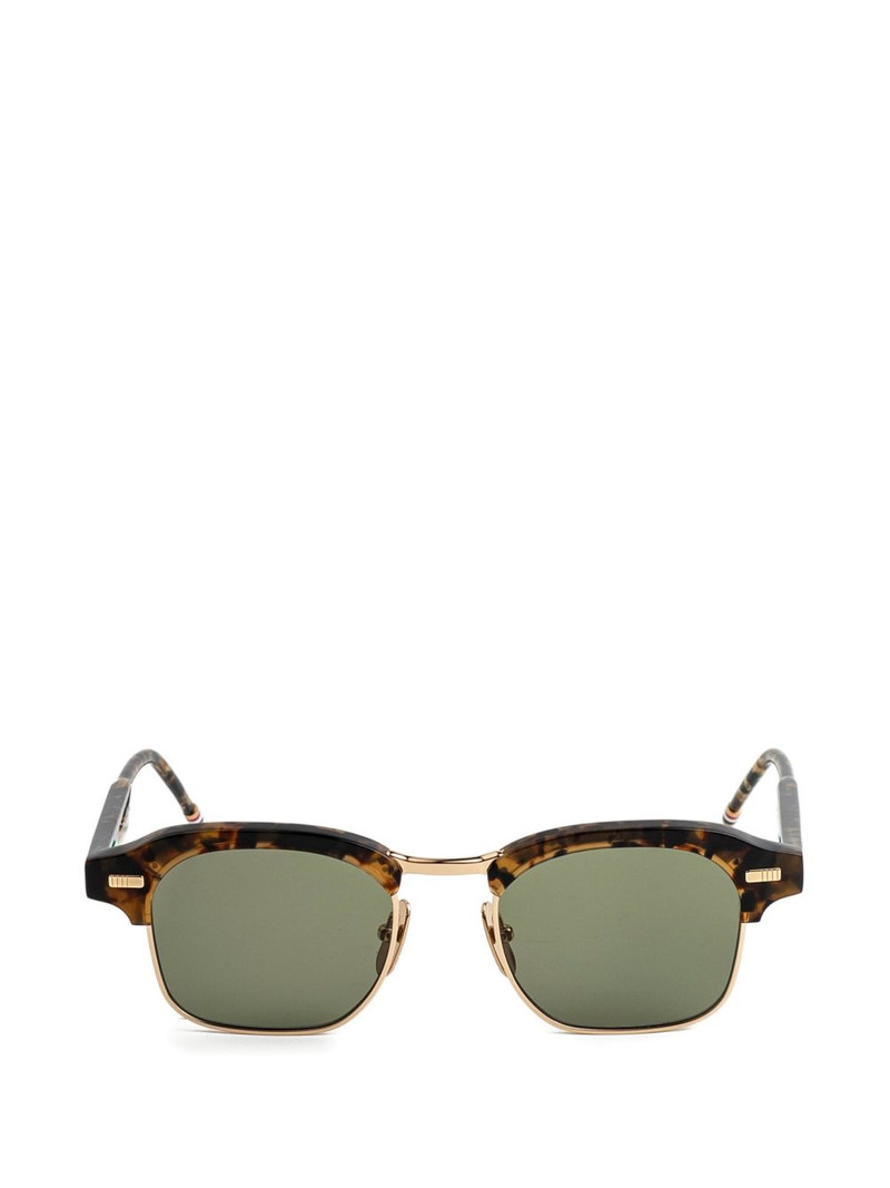 tortoiseshell-pattern sunglasses 1