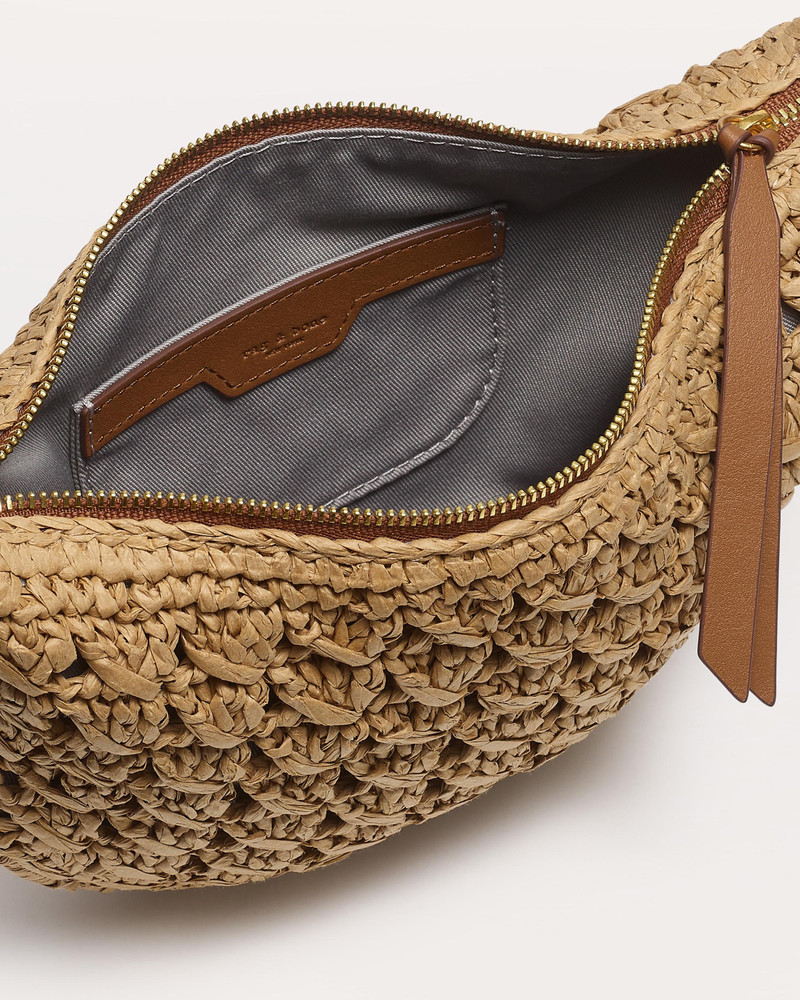 Mercer Small Hobo
Open-Weave Straw 5