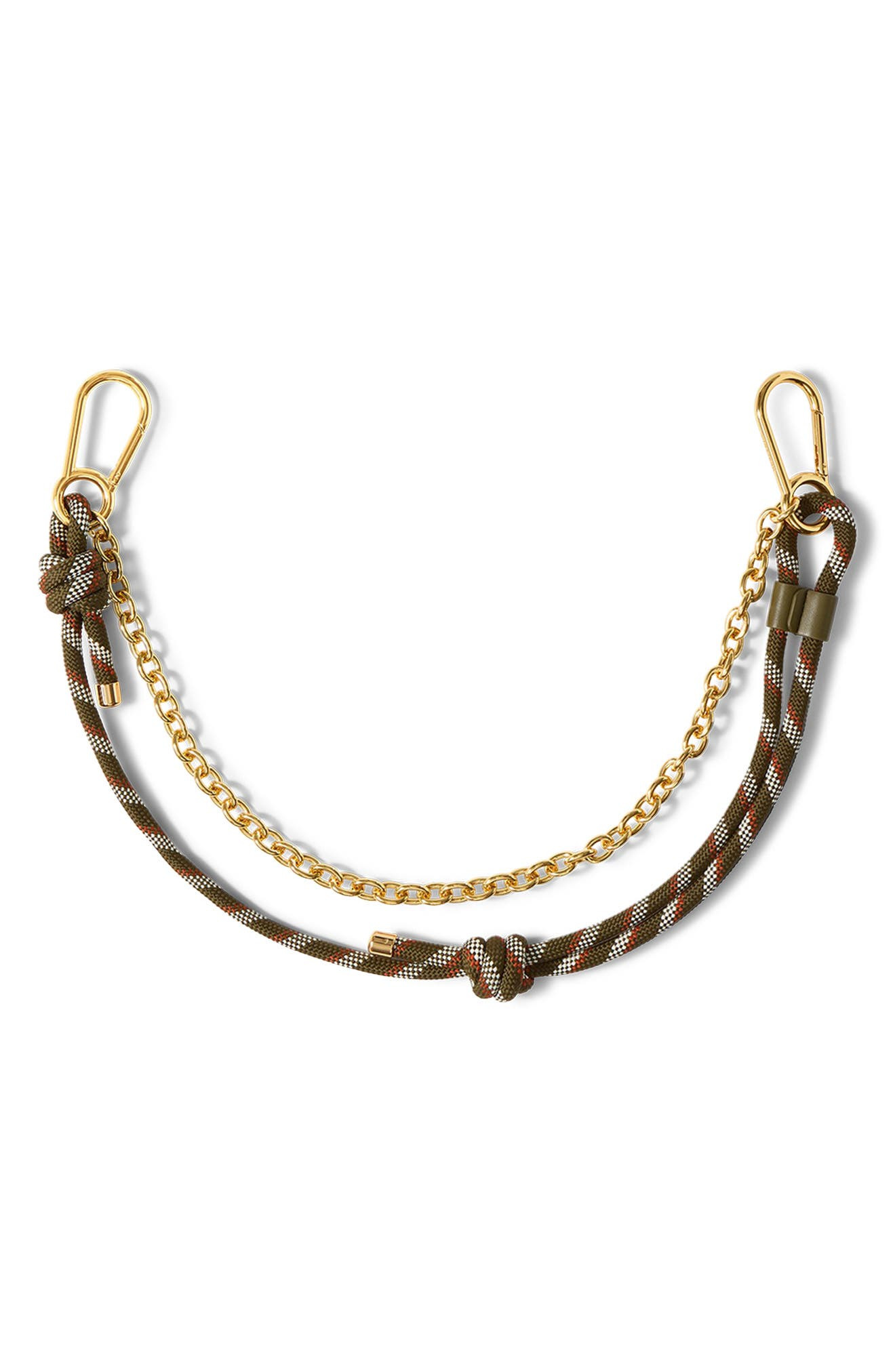 Veronica Beard Paracord & Chain Bag Strap in Cypress Multi at Nordstrom - 3