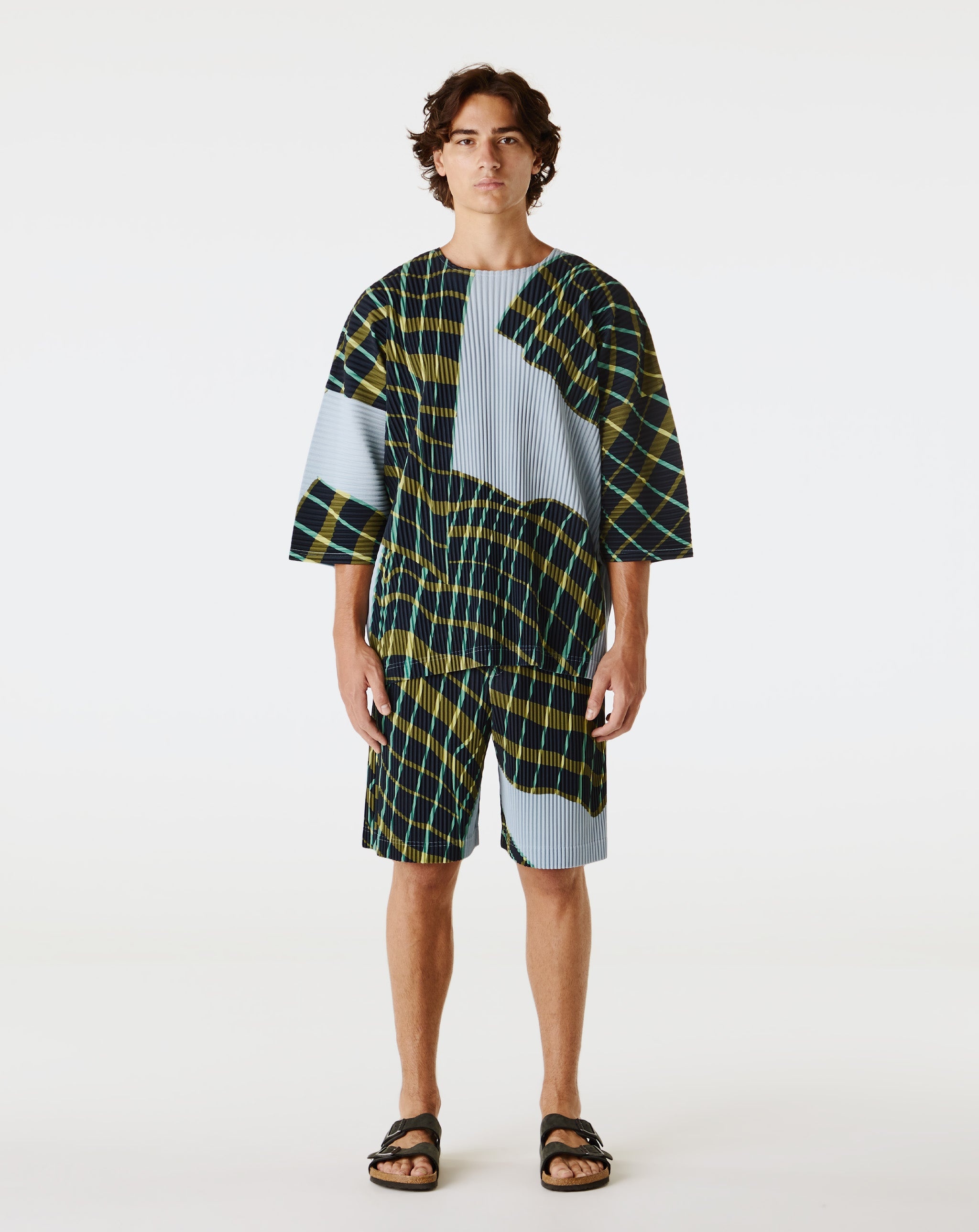Windswept Plaid Shorts - 2