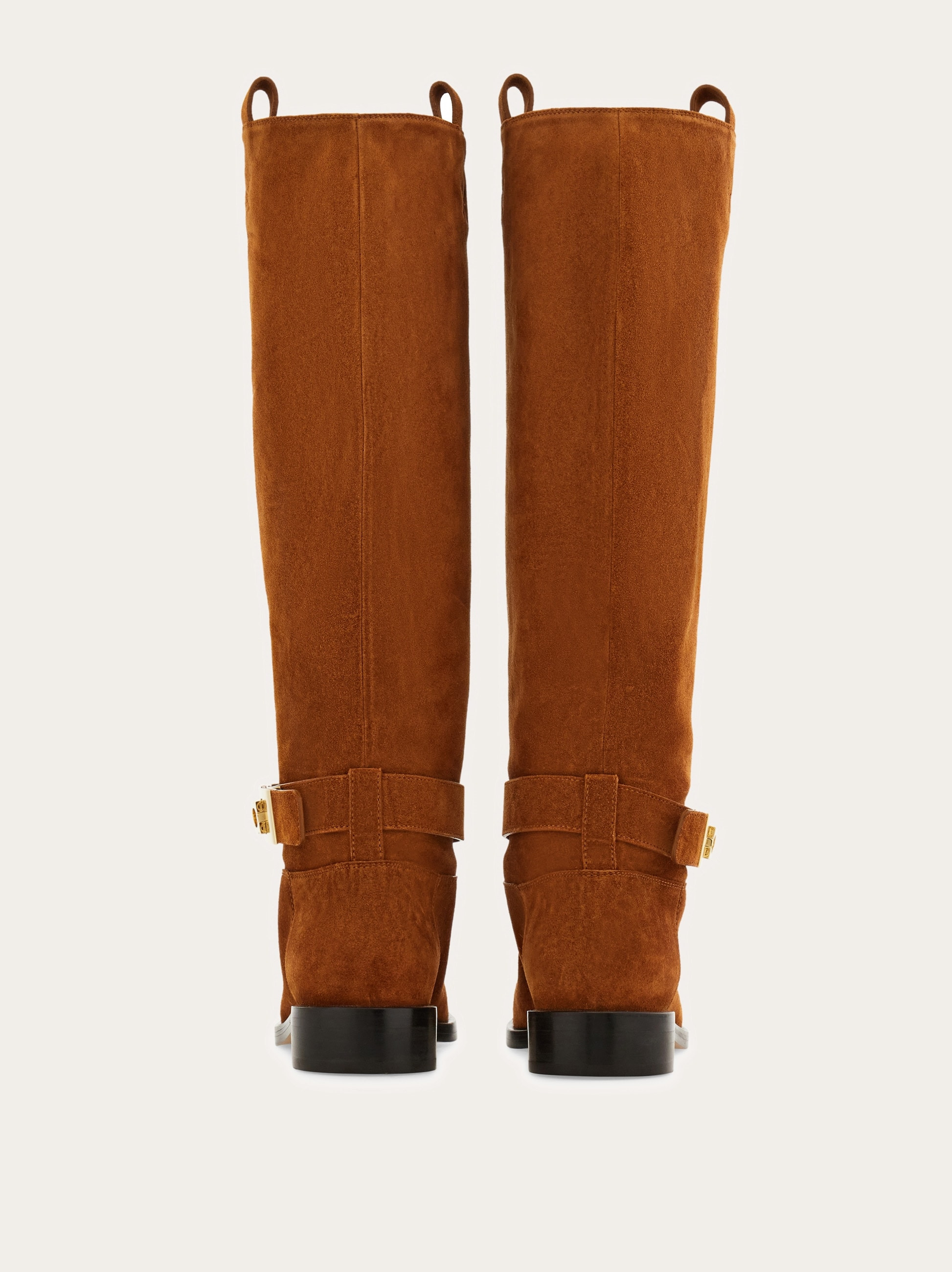 Knee high boot with Hug buckle detail - 5
