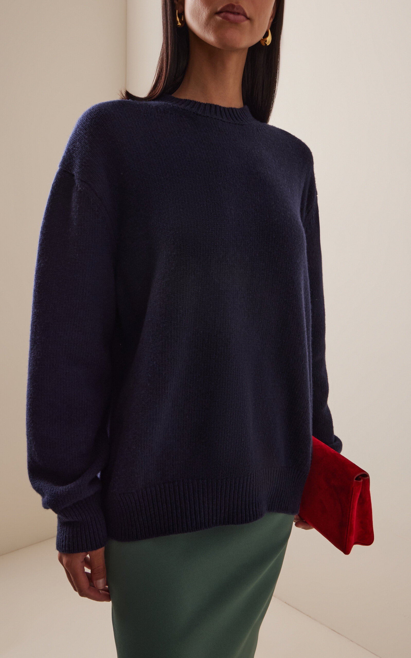 Georgia Wool Sweater navy - 2