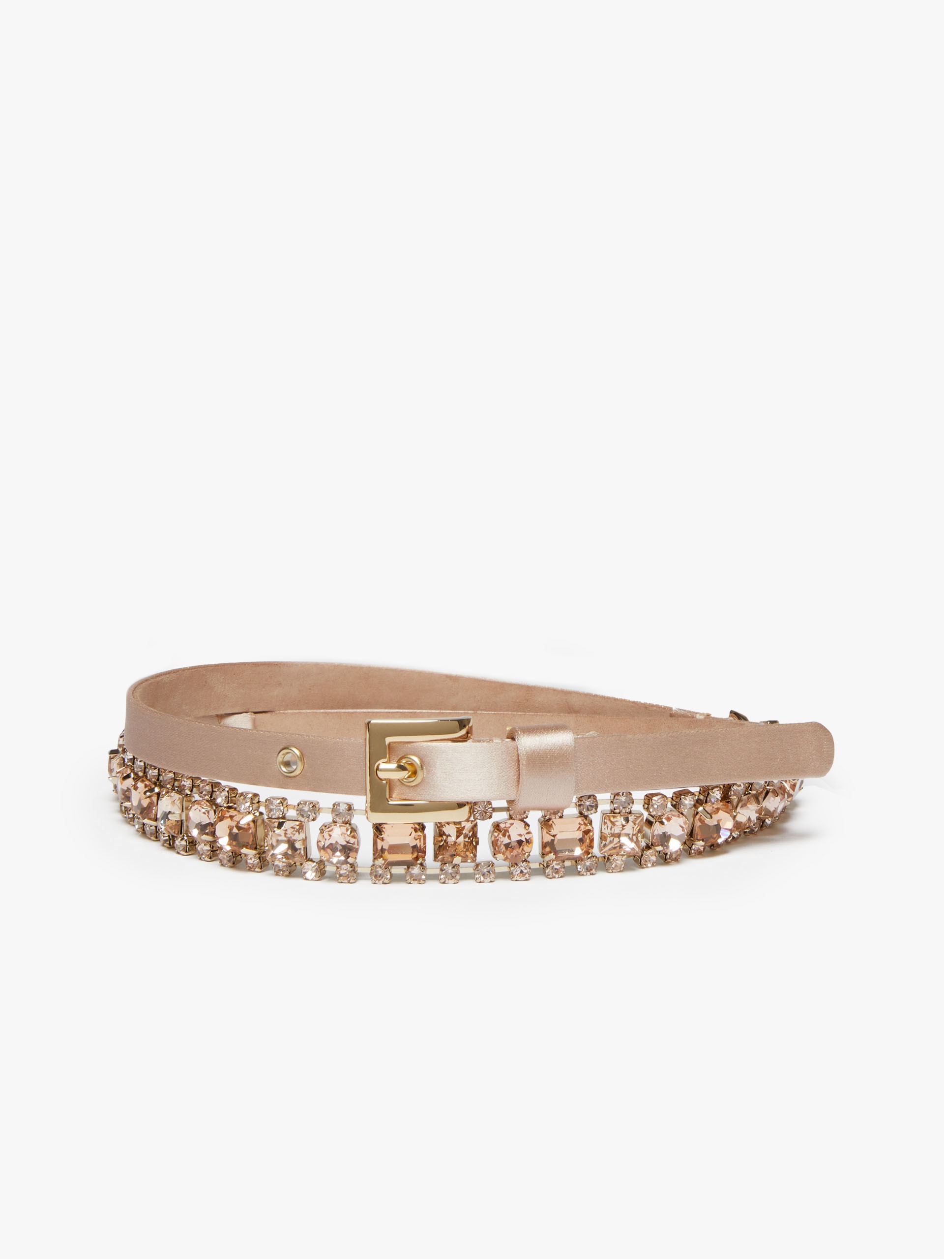 GIORAS Satin jewellery belt - 1