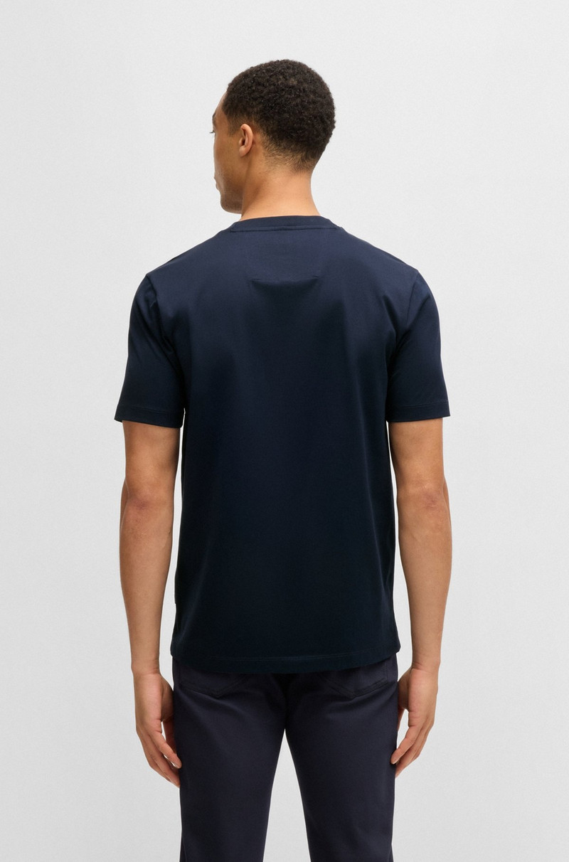 PORSCHE X BOSS MERCERIZED-COTTON T-SHIRT WITH COLLABORATIVE BRANDING 5