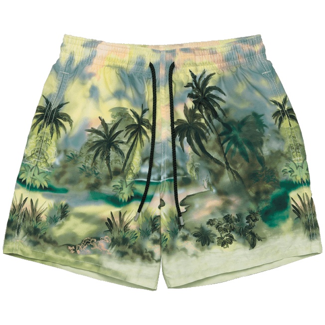 Men Swim Trunks Graffiti Jungle 360- Vilebrequin x Palm Angels - 1