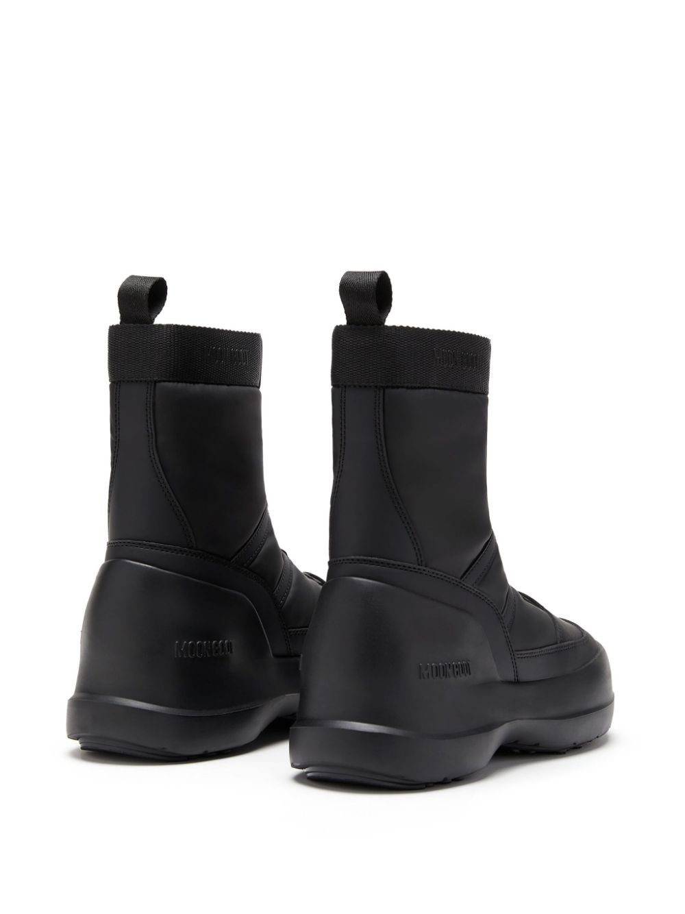 Luna logo-print boots - 3