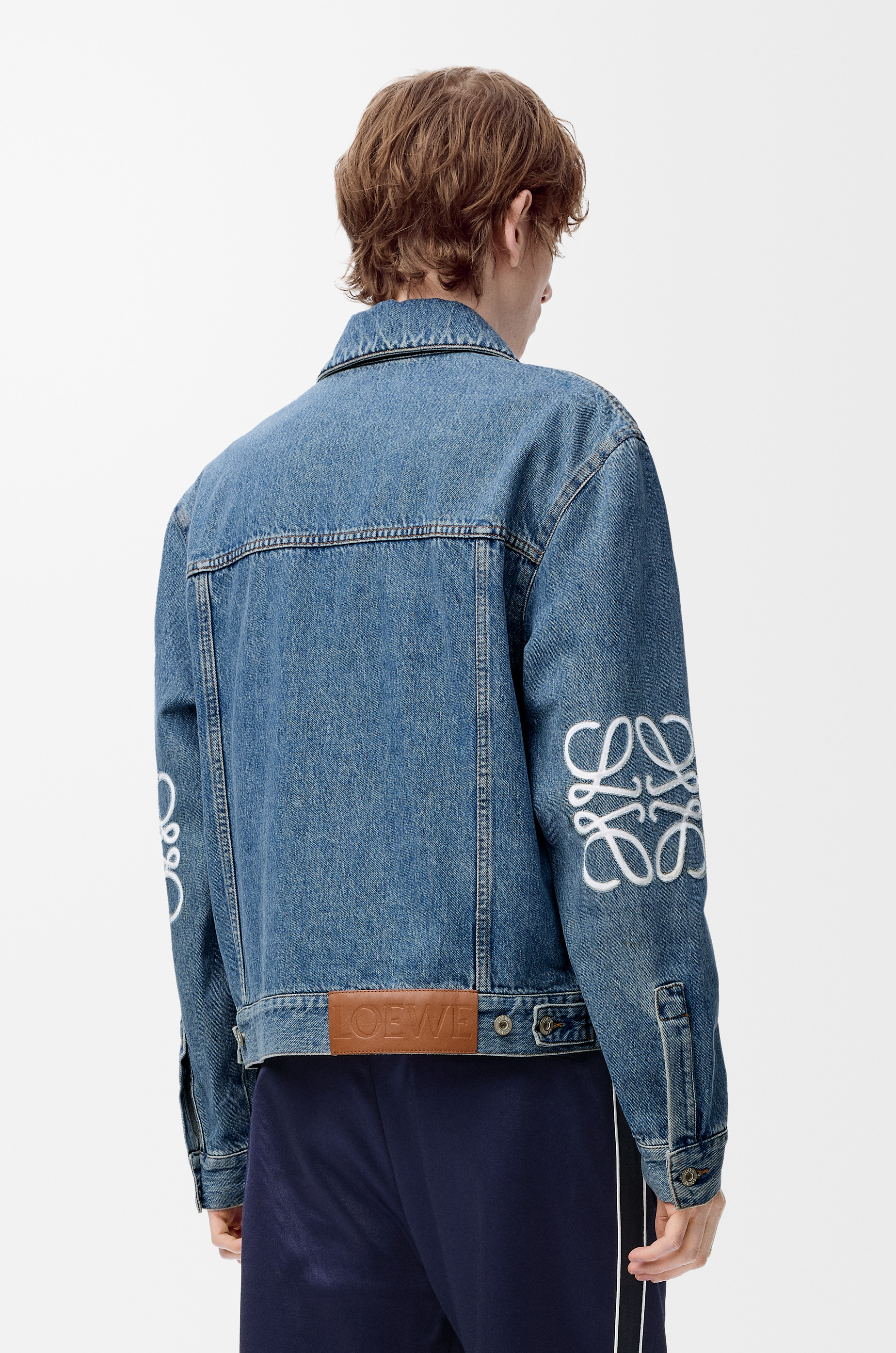 Anagram jacket in denim - 4